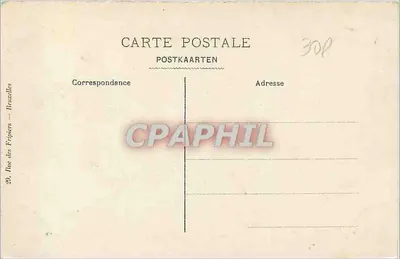 Brussels — Post and Telegraph Hotel — n° 101 — Back