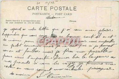 Monumento Nacional — Genebra — Phototypie Co., Neuchâtel n°945 — Verso