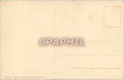 Mürren - Hotel des Alpes - zasnieżone góry - Verlag Wehrli A.G., Kilchberg-Zürich — Rewers