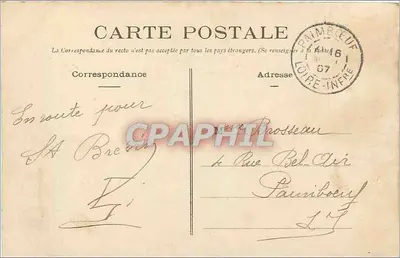 A Igreja do Mertray — Loudun — Dando-Berry, Loudun - 512 — Verso