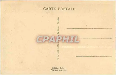 CAP FRÉHEL (C.-du-N.) — Fort La Latte i menhir nazywany "Pierre de Gargantua" — Rewers