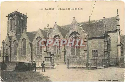 Lannion - A Igreja de St-Jean-du-Basly — Coleção Villard, Quimper, n° 2786