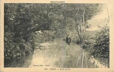 Binic — Bord de l'Ic — Mancel, editor — Dinan, n° 543