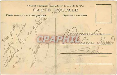 Binic — Bord de l'Ic — Mancel, editor — Dinan, n° 543 — Verso