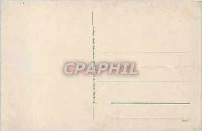 Urbeistal gegen Grenzkamm und Buchenkopf — Panoramablick — Yerling, Paul Bärtmann, Grenzkamm und Buchenkopf — Rückseite