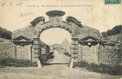 Portas da Fazenda de LA SALLE — Arredores do Portel — L.D., B., 5555