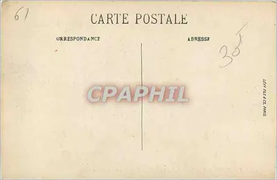 Okręgi Bagnoles-de-l'Orne — Zamek Chantepie — LL — Rewers