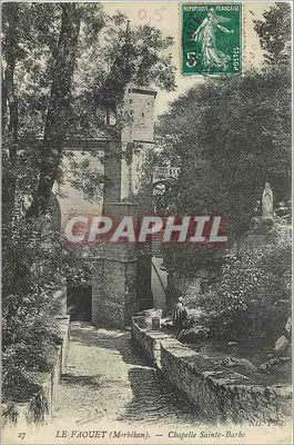 LE FAOUET (Morbihan) — Capela Santa Bárbara — ND. Fot.