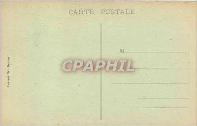 Quimperlé - Ruiny Świętego Kolumbana — wydawca Laurent-Nol, Rennes, nr serii 1332 — Rewers