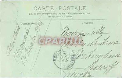 BREST — Cours Dajot — LL. — Wydawca LL, nr 98 — Rewers