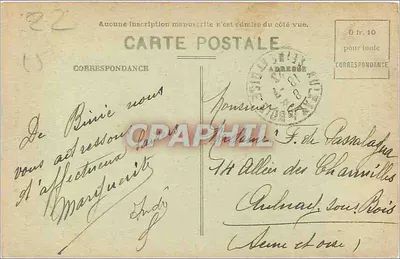 Le Goulet — Binic — Bretagne — Mañcel, édit., Dinan — Verso