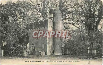 Concarneau — O Castelo de Kériolet — O Corpo de Guarda — Coleção Villard - Quimper