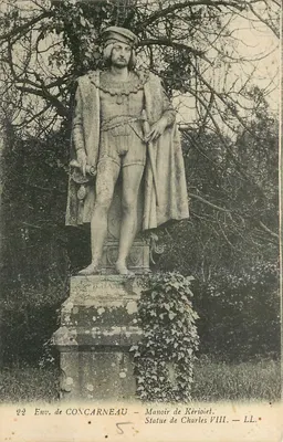 Estátua de Charles VIII — Env. de Concarneau — LL.