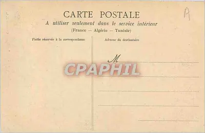 CARNAC — Wjazd do kościoła — Zbiór H. L. — Rewers