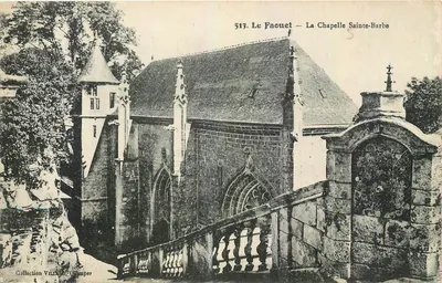 Le Faouët — A Capela Santa Bárbara — Coleção Villard, Ollimper