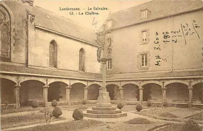Landerneau — O Calvário. — O Claustro. — Editor: Éditions Château et Philatélie, n°13