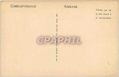 Carantec — La Chaise du Curé — LL — Rewers
