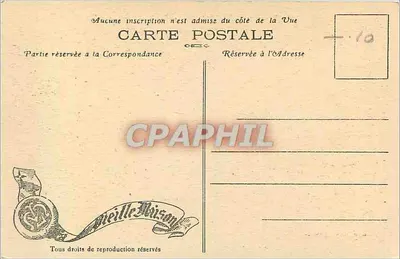 Dinan — Widok na Rance — Wydawca R. Bino, St-Brieuc, n°11 — Rewers