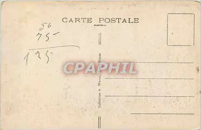 A Bretanha Pitoresca — A estrada da Corniche e os trabalhos de arte a partir da Baía — A.W. 7720 - PERROS-GUIREC — Verso