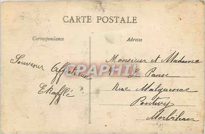 Nantes - Les Cours i Kolumna Ludwika XVI — Artaud-Nozais, Nantes — Rewers