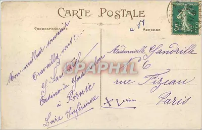 PORNIC (Loire-Inf.) — Kąt plaży, blisko mostu Diabła — kolekcja F. Chapeau, Nantes — 2. tysiąclecie — Rewers