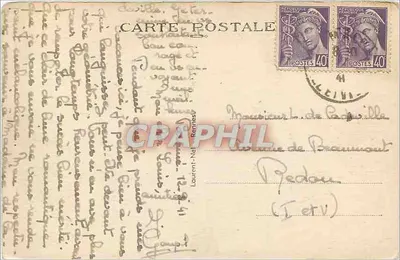 Paramé — Efeito da Lua na Praia — Costa de Émeraude, n°2979 — Verso