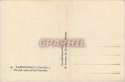 Ponte Pinvidic — Landivisiau (Finistère) — Les Éditions du Côteau, Nantes — Verso