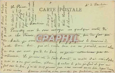 O Prieuré de PONTCHATEAU — O Calvário — Papeterie Legras, Nantes — Verso
