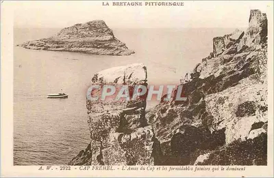 Cap Fréhel — O Amas do Cap e as Impressionantes Falésias que o Dominam — A. W. - 2922
