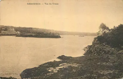 Lézardrieux — Vista do Trieux — Imp. Lib. Le Roy