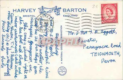 Butlin's, Minehead — Flower Gardens — Harvey Barton — Back