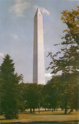 Monumento de Washington — Washington, D.C. — Série Scenic Art, R. S. Reynolds Co.