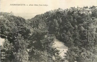 Bournemouth — Alum Chine from bridge — J. B. Series