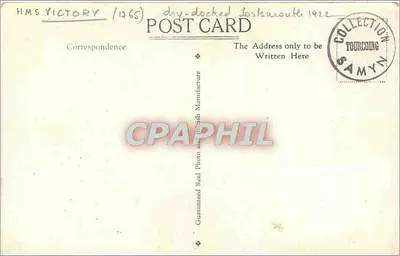 Deck di poppa, vista in avanti — H.M.S. VICTORY — Wright & Logan, Southsea — Verso