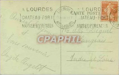 Lourdes — Bazylika i Góra Męczeństwa — Pireneje, nr 88 — Rewers
