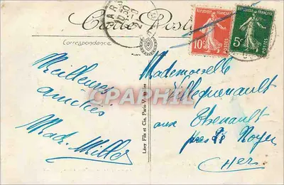 Versailles — Palais de Versailles et la Grille d'Honneur — éditeur LL — Verso