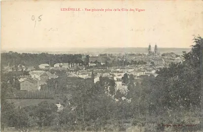 Lunéville - Vista geral tirada da Côte des Vignes — C. Braguet, Dr. 200, Lunéville