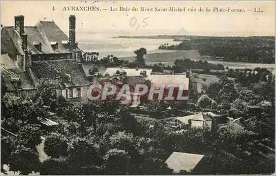 Avranches — A Baía do Monte-São-Mihiel vista da Plataforma — LL.