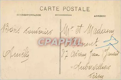 PLOUHA (C.-du-N.) - Rochers de Guiné-zé-gal — Vista. V. V. COURS-PLOUCH, n°627 — Verso