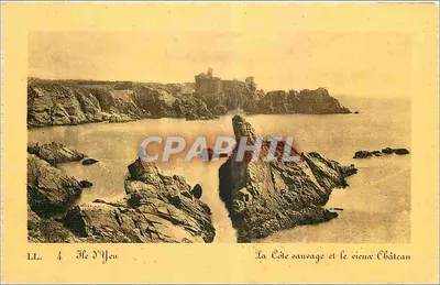 Ilha de Yeu — A Costa Selvagem e o Velho Castelo — LL. 4