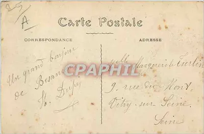 Vale do Doubs na Malate — Besançon — Excursão na Franche-Comté, n°376 — Verso