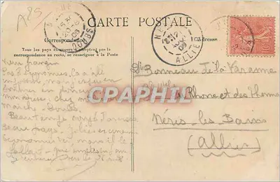 Doubs w Przełęczach Śmierci — zdjęcie Ch. Stave, z Malche (Doubs) — nr 389 — Rewers
