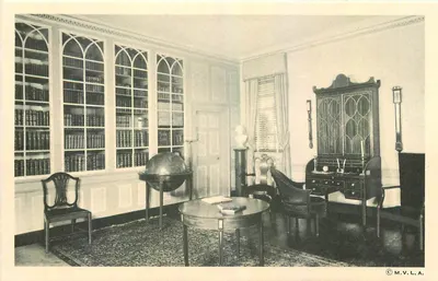 Biblioteca de Mount Vernon — vista interna — M.V.L.A.