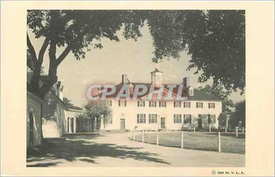 Mansão Mount Vernon — Frente Oeste — M. V. L. A. 1949