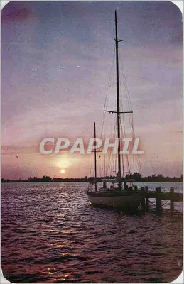 Pôr do sol tropical na Flórida — Kodachrome by Hannau — Dentone K-128-15