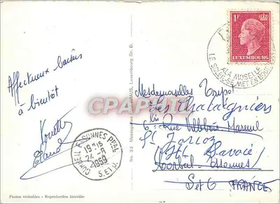 Ponte Adolphe — Faubourg du Grund — A Catedral — Faubourg du Pfaffenthal — Luxemburgo — Verso