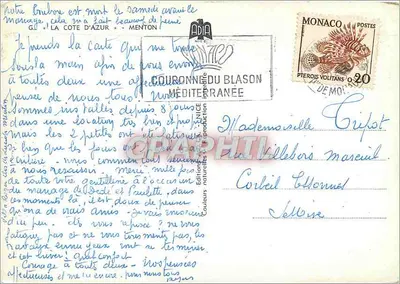 Menton — Perła Rivierii — Wydawnictwo naturalne — Rewers