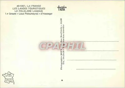Landy Turystyczne — Grupa «Louis Paloumayres» z Hossegor — wydawca Landy Turystyczne — Rewers