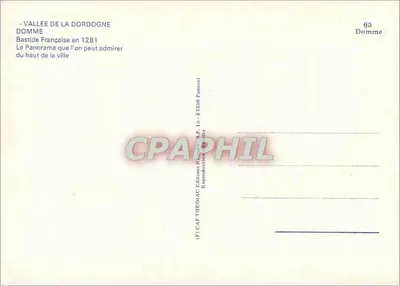 Dommé — Panorama — Edições Théolac — Verso