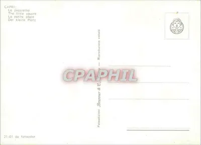 Kapry — Piazzetta — Brunner & C. Fotodizioni — Rewers